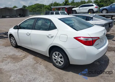 2016 Toyota Corolla L z USA, uszkodzony, nr VIN 2T1BURHE7GC633452